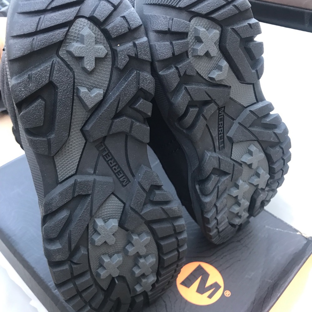 $140 Merrell Men's Anvik Pace Mid Waterproof Hiking Shoes Size 7 M - Picture 4 of 4